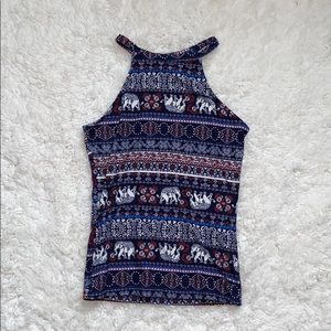 Elephant Halter Top